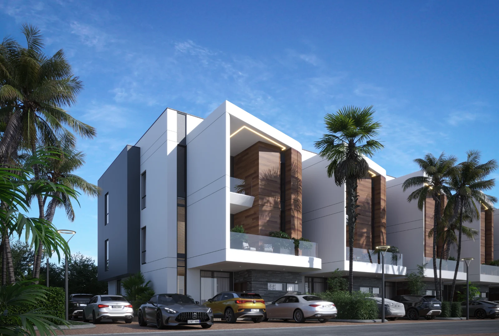 Pegasus Apartments — Pegasus Apartments — street elevation