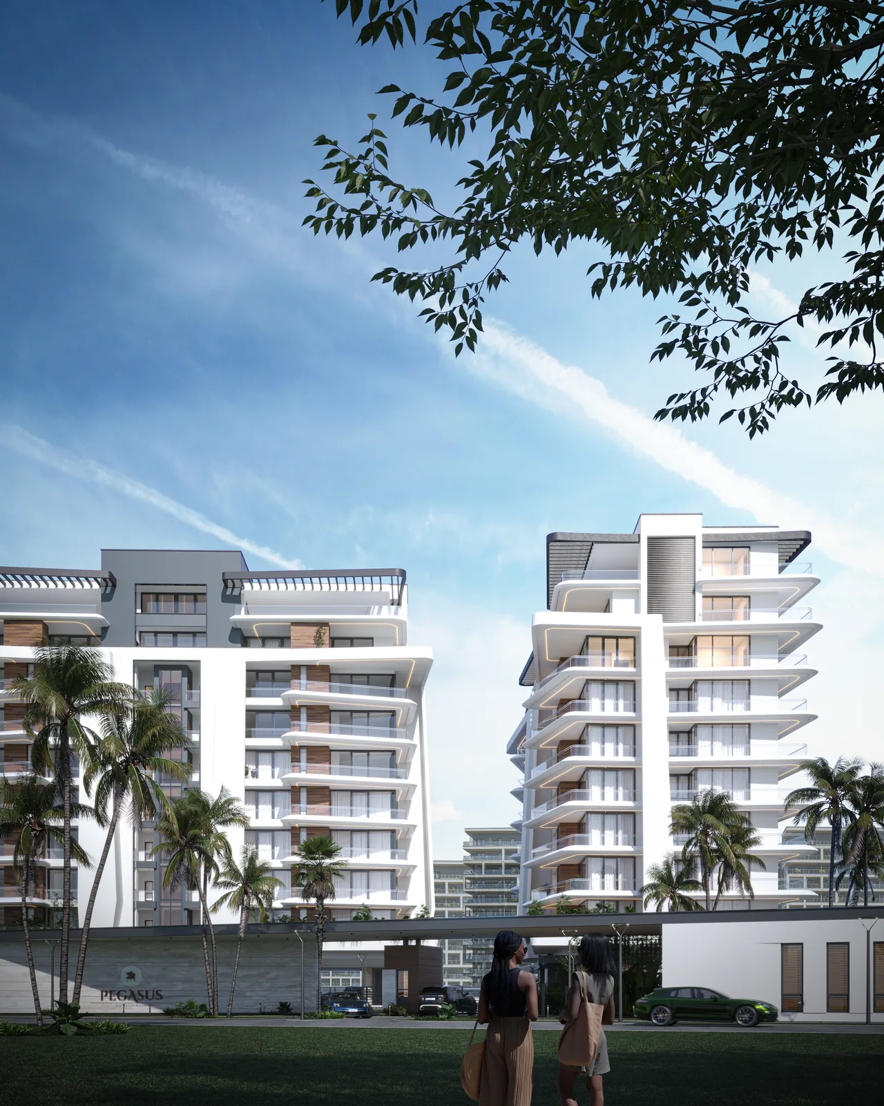 Pegasus Apartments — The development in context