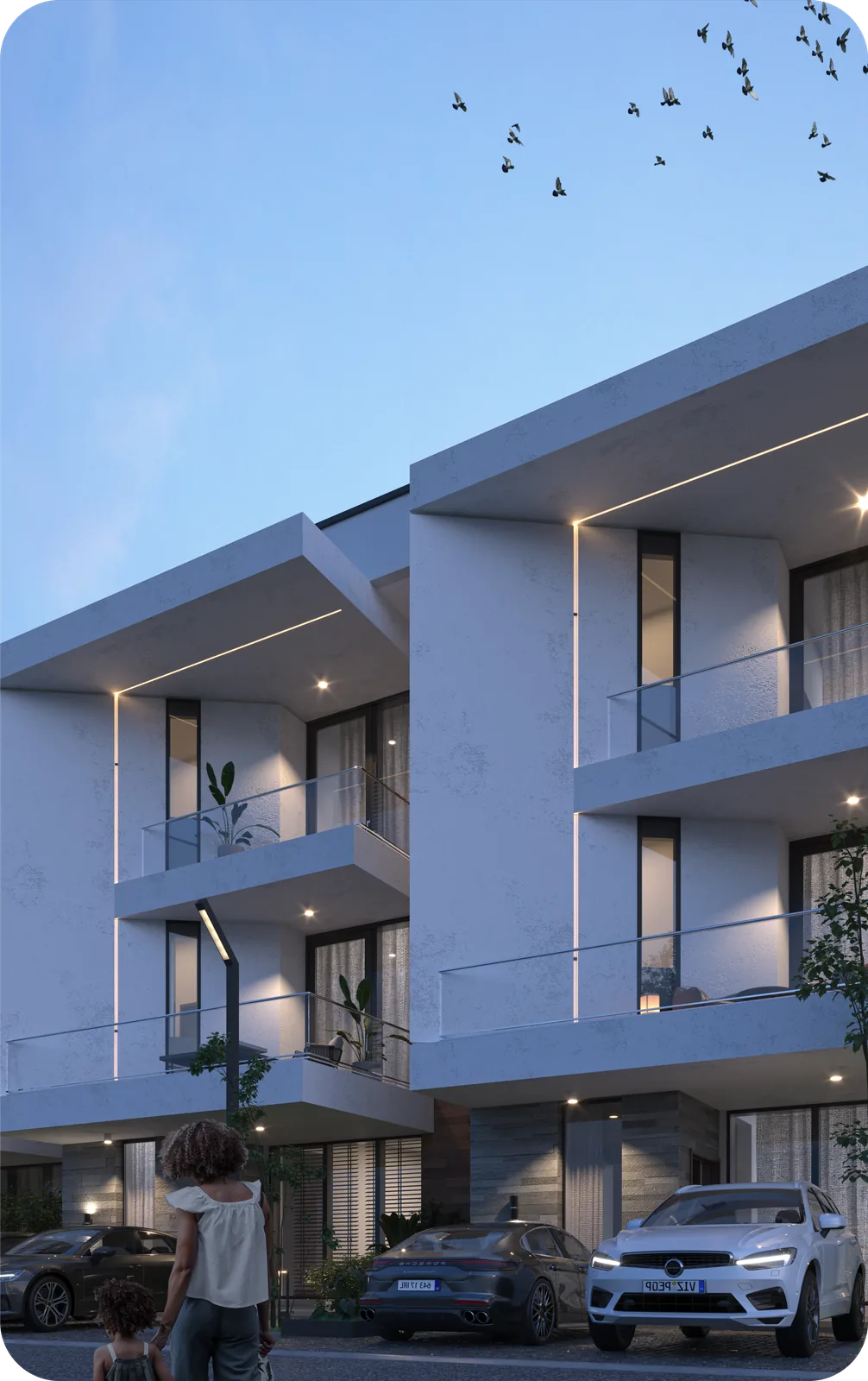 Qoral Grove Residence Ikeja terrace frontage