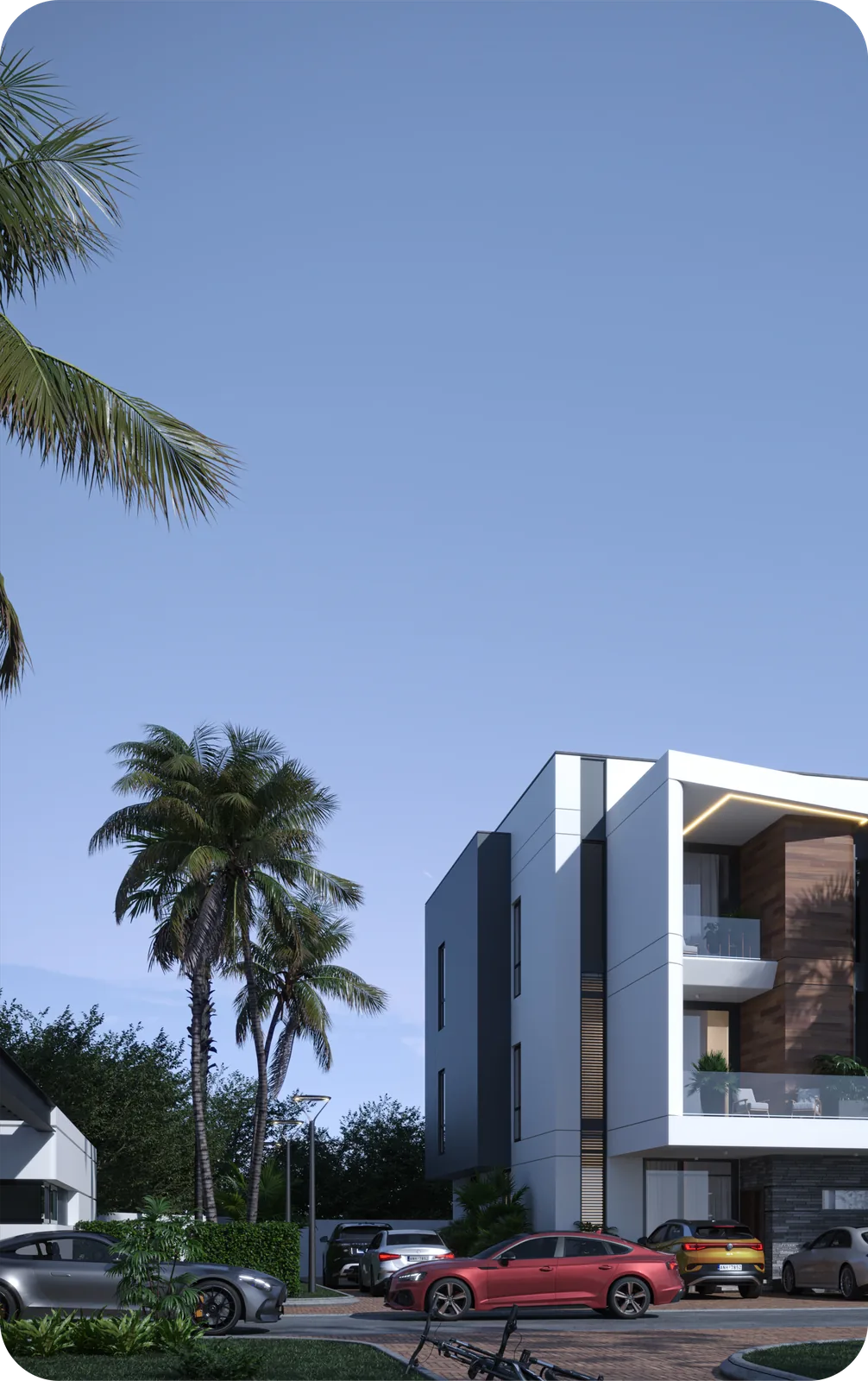 Qoral Grove Residence Jahi — Terrace frontage