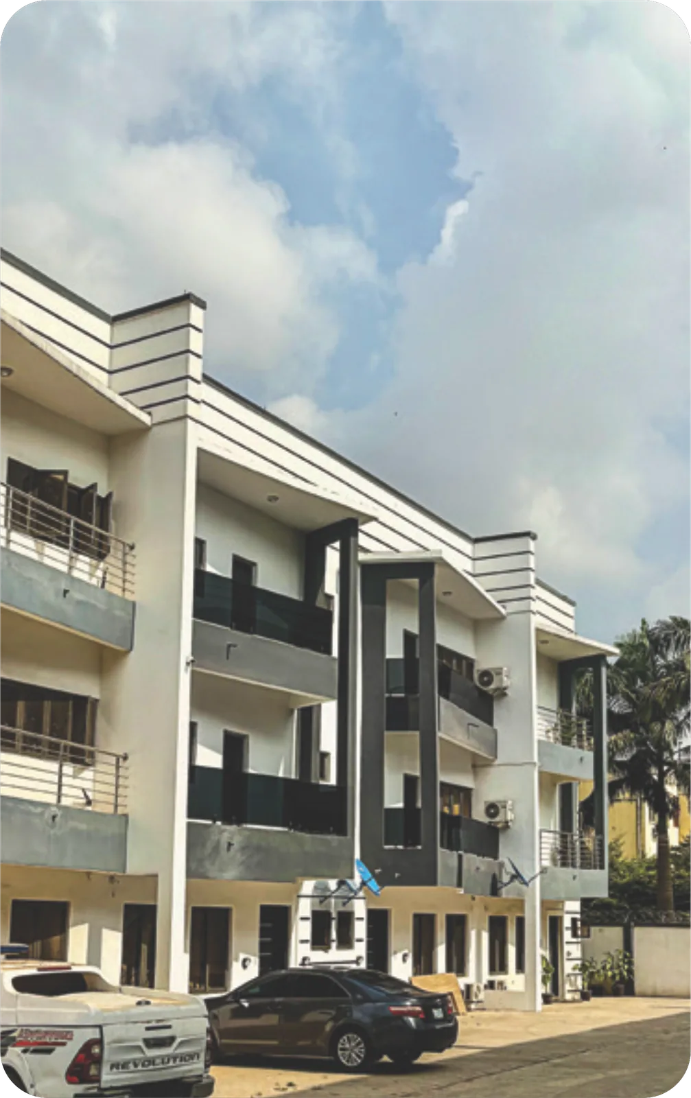 Qoral Plus, Wuse Zone 4 — Delivered terrace
