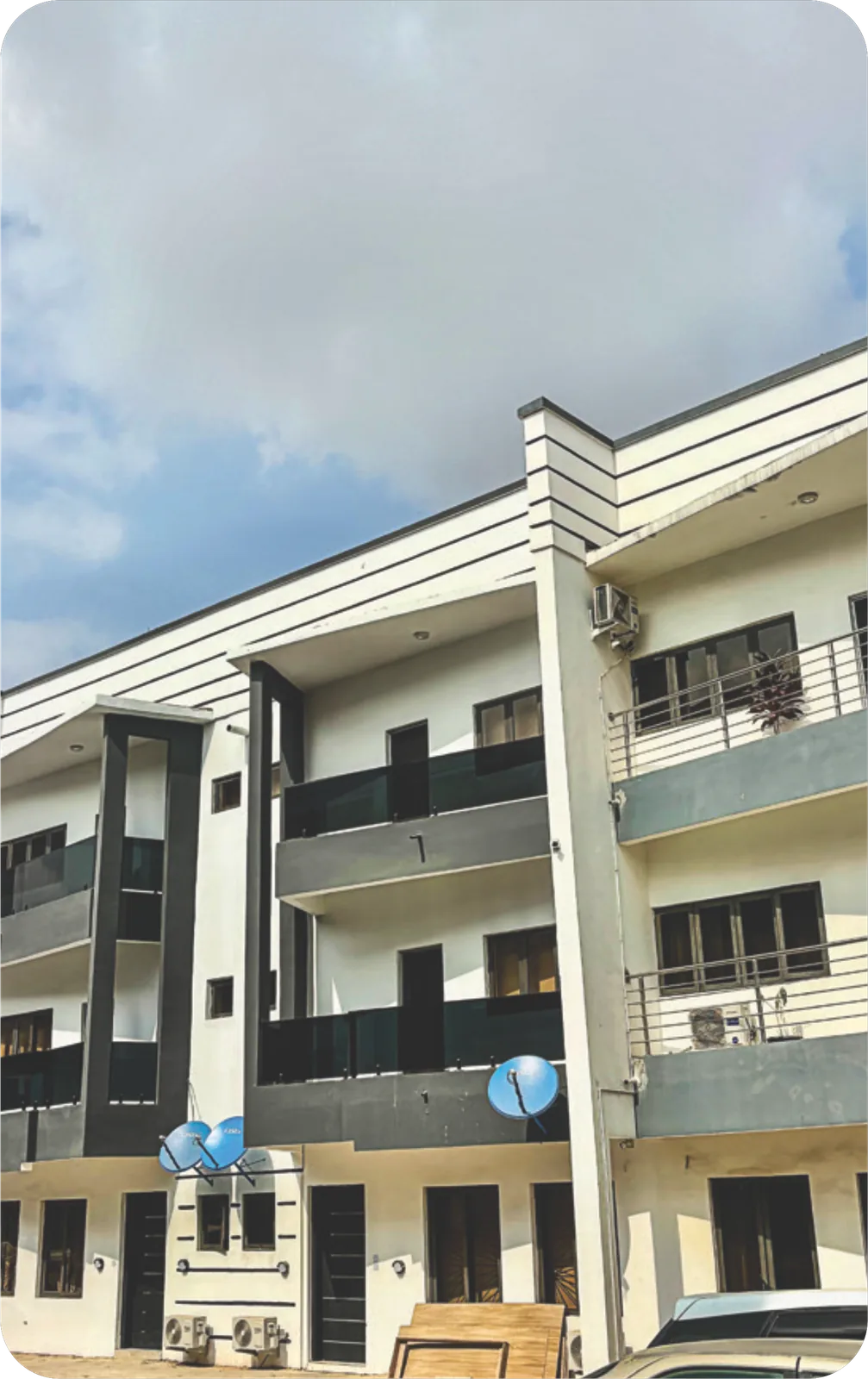Qoral Plus, Wuse Zone 4 — Delivered terrace